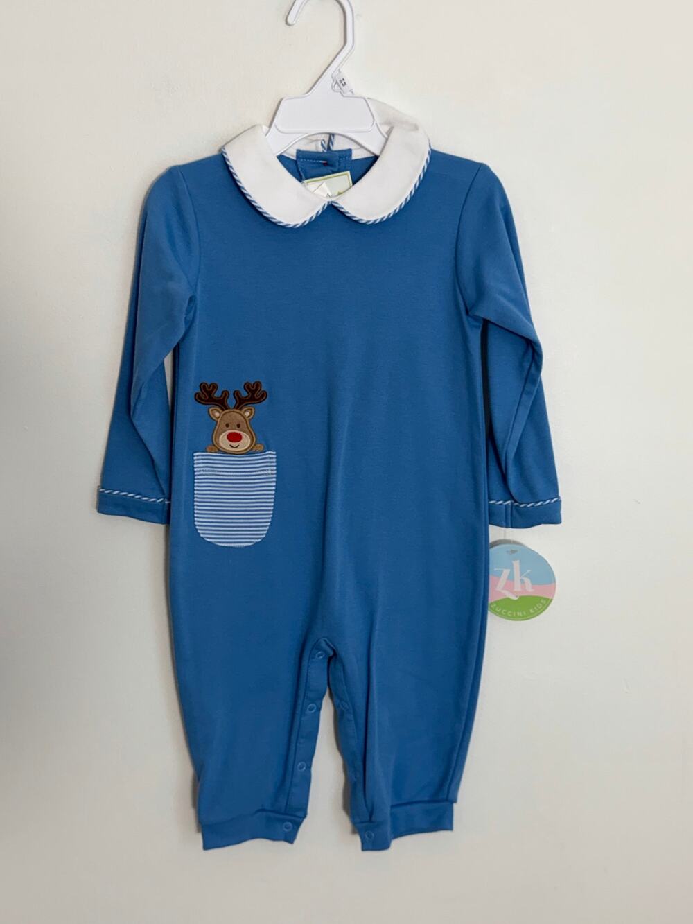 Zuccini‎ Kids Reindeer Oliver Bubble NWT size 9mo $62